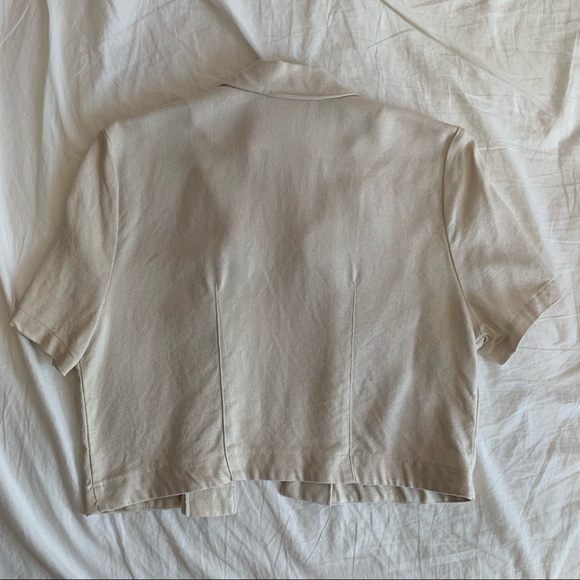 vintage cropped blazer - Picture 2 of 2